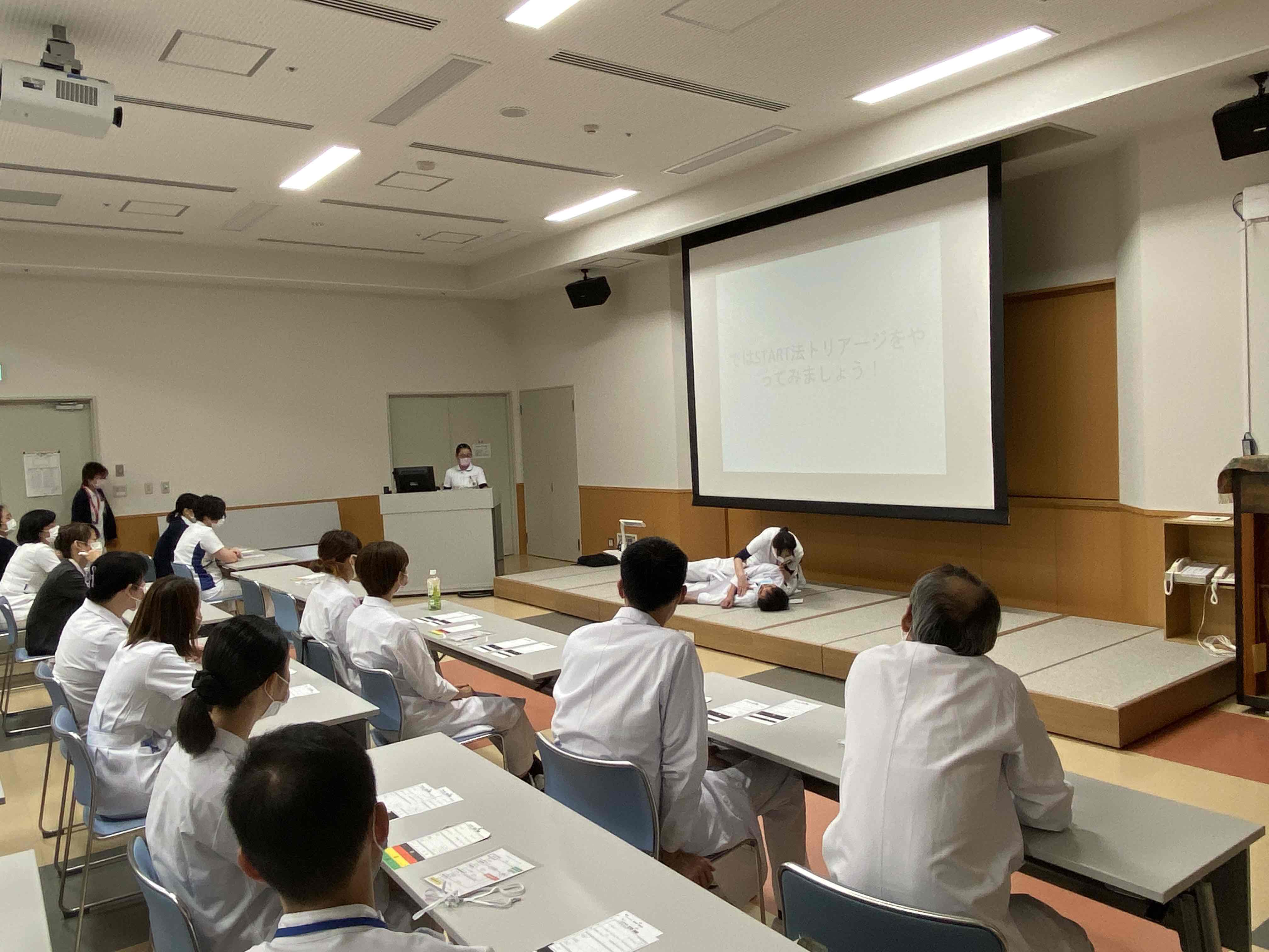 トリアージ・災害記録研修会を行いました | 佐渡総合病院